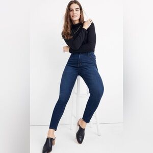 Madewell Women’s Curvy High-Rise Skinny Jeans Hayes Wash - Size 28